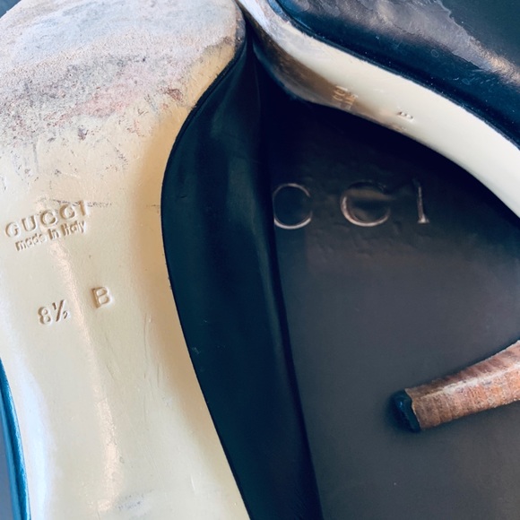 Gucci black leather shoes - Picture 7 of 7